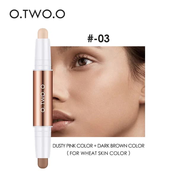 O.TWO.O Contour Stick Double Head Contour Pen beauty product available at Kittik Beauty Nepal