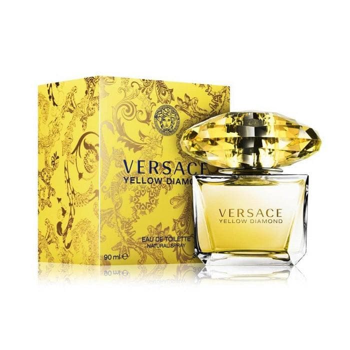 Versace Yellow Diamond Eau De Toilette :- 90 ml beauty product available at Kittik Beauty Nepal