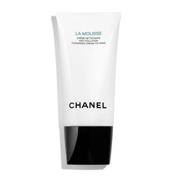 Chanel La Mousse Anti-Pollution Cleansing Cream-To-Foam :- 150 ml skincare product available at Kittik Beauty Nepal